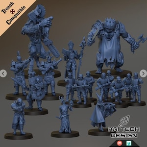 Kaitech - Heretic Legion - Trench Crusade Compatible (Custom Order)