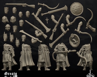 SNM - Kit de Guerrero Chewa - (Pedido personalizado)