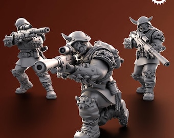 Adeptus Miniatures - Twisted Horde. Renegades and Heretics Snipers (Custom Order)