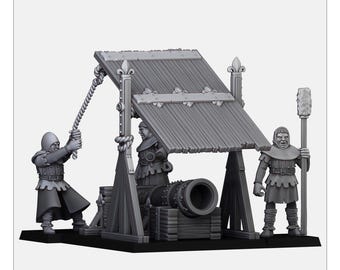 Highland Miniatures - Gallia Bombard - Fantasy / D&D (Custom Order)