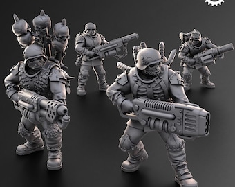 Adeptus Miniatures - Varrox Labor. Spezielle Waffen Renegaten und Ketzer (Spezialanfertigung)