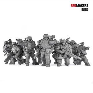 Red Makers - Special Forces - Elite squad of the Imperial Force x10 (Custom Order)