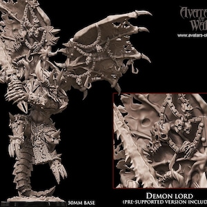 Avatars of War -  Demon Prince of Wrath - Fantasy / D&D (Custom Order)