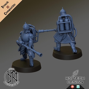 Kaitech - Sultanate Flame Thrower - Trench Crusade Compatible (Custom Order)