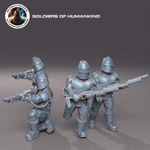 Soldiers of Humandkind - Astra Auxilia Troop (Custom Order)