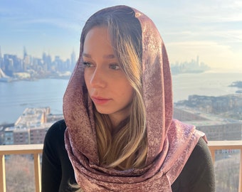Personalized Jacquard Scarf: Lightweight Turkish Fabric Head Scarf