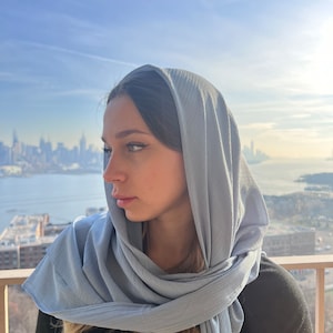 Manhattan Luxury Scarf - 47" x 47" - Timeless Elegance in Multiple Shades - Scarf * Head Scarf * Turban