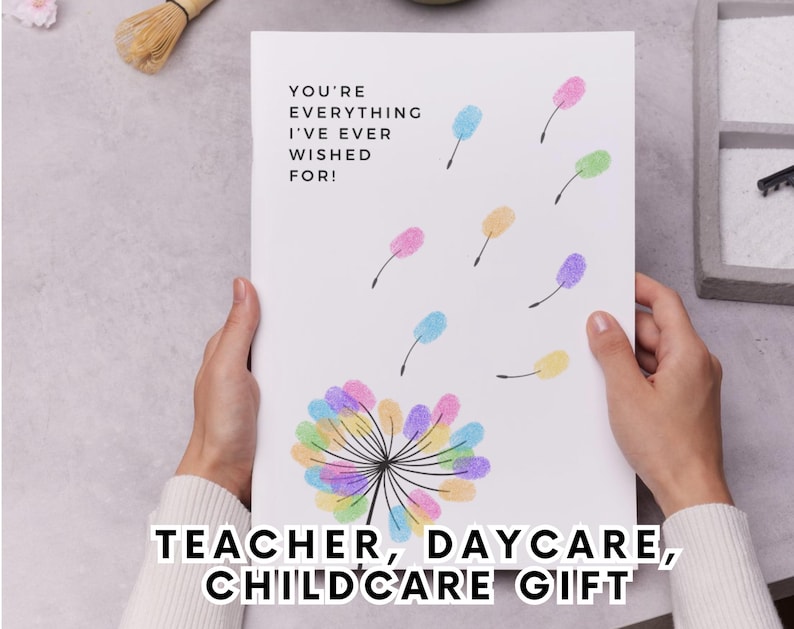Daycare Teacher Farewell Gift Appreciation Gift Childcare Worker