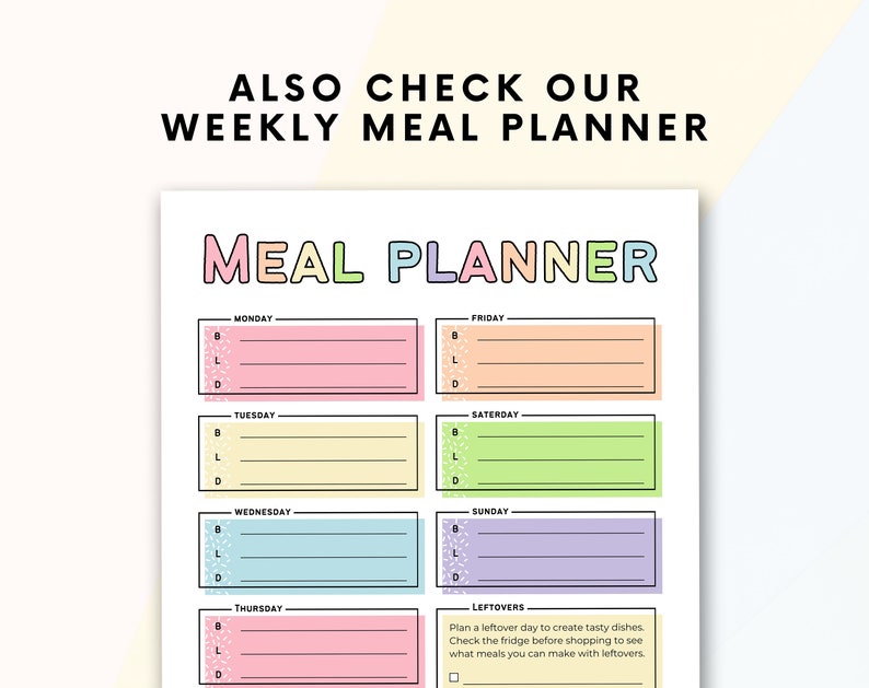 Grocery Planner Zero Waste Grocery List Printable Grocery List Food ...