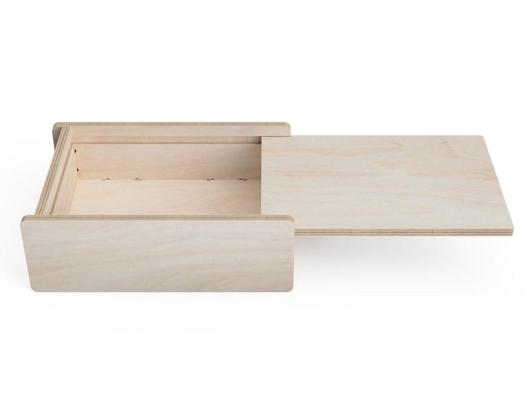 Small Box With Lid DXF File - Etsy