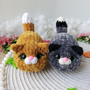 Cat PDF no sew crochet PATTERN, amigurumi kitty, crochet cat, toy crochet pattern, amigurumi crochet pattern, DIY plushie