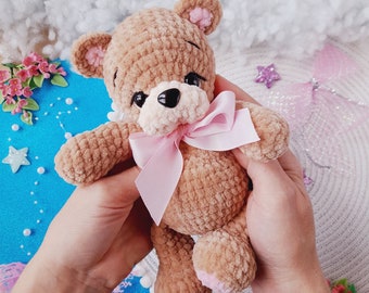 PATRON PDF au crochet ours : tutoriel numérique ours en peluche Amigurumi