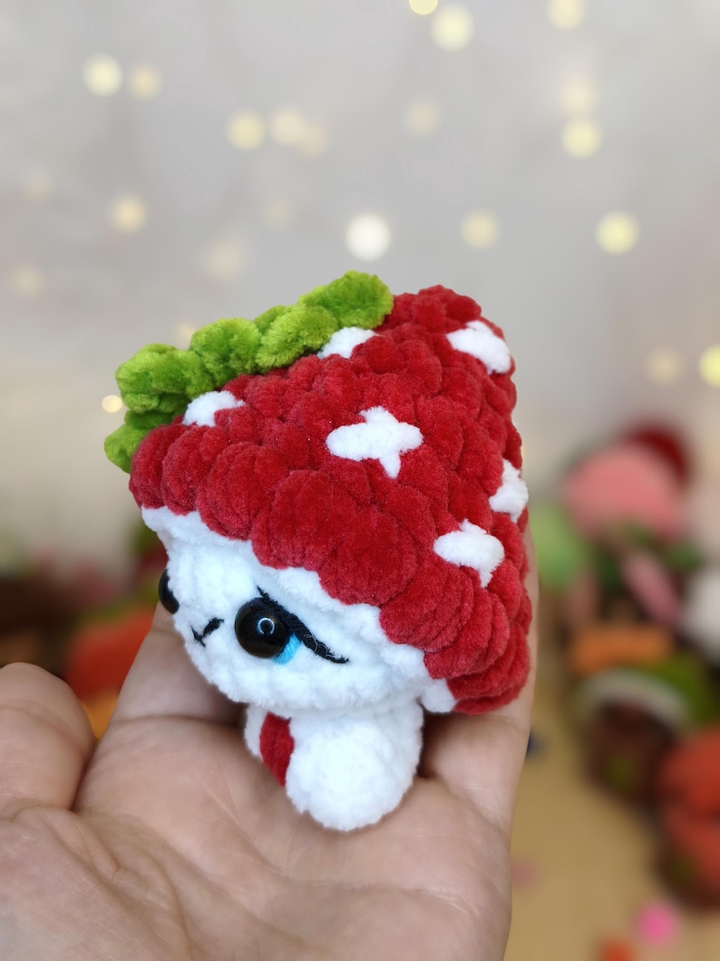 Low Sew PDF Fly Agaric Pattern Autumn Woodland Amigurumi Plush Toy ...