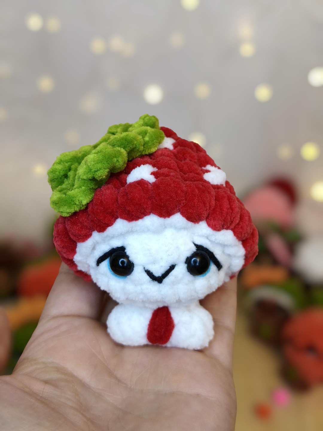 Low Sew PDF Fly Agaric Pattern Autumn Woodland Amigurumi Plush Toy ...