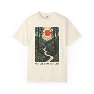 Ecology Shirt National Parks Tshirt Forestcore Conservation Shirt Vintage Nature Tee Granola Girl Aesthetic Eco Shirt Retro Wildlife T Shirt Ivory