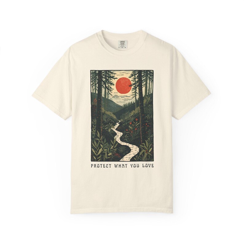 Ecology Shirt National Parks Tshirt Forestcore Conservation Shirt Vintage Nature Tee Granola Girl Aesthetic Eco Shirt Retro Wildlife T Shirt Ivory