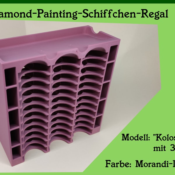 Schiffchen-Regal für Diamond-Painting