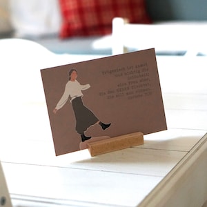 Postkarte A5 für Frauen Sprüche 31, 30