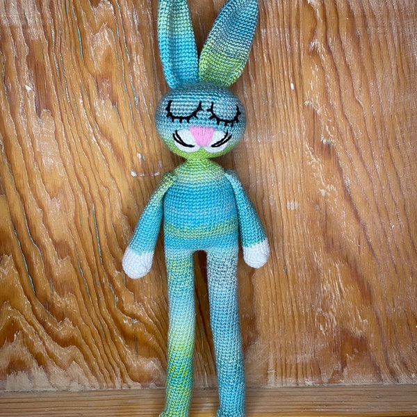 Crochet rabbit bunny Zauberball