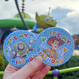 Toy Story 3" Birthday Button Pin - Disney Pixar