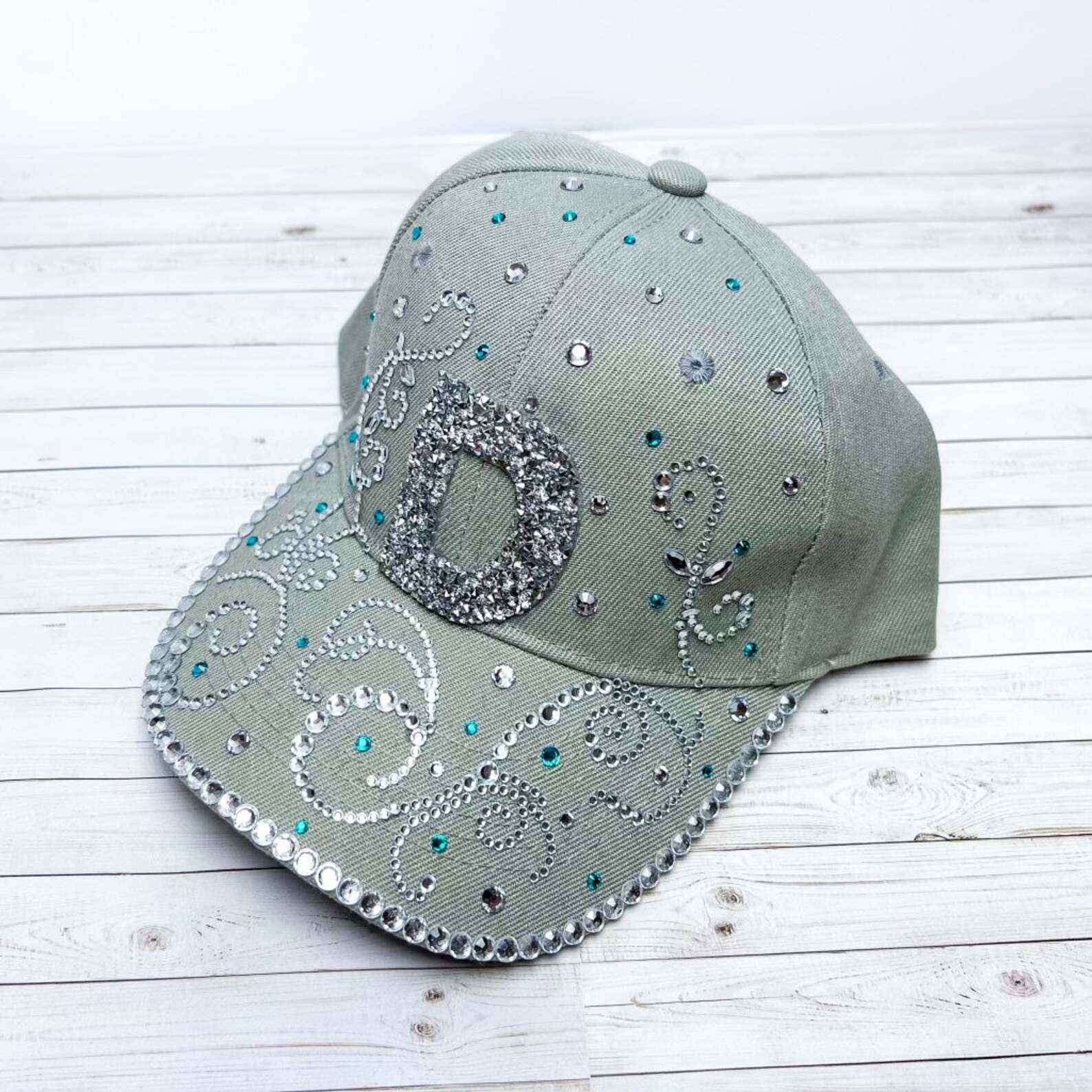 Custom Bling Hats, Sparkly Accessories for Any Occasion, Handmade Glam ...