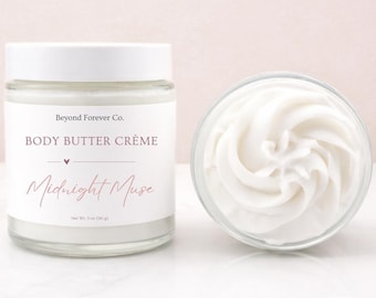 Körperbutter | Warme Bernstein-Parfüm-Creme | Bold Feminine Haut Feuchtigkeitscreme