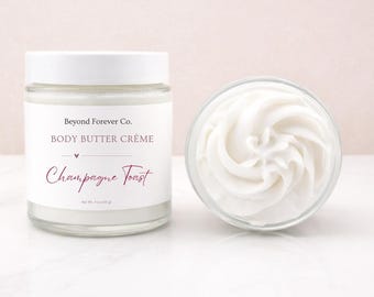 Luxus Körperbuttercreme | Reichhaltige Shea & Mangobutter Feuchtigkeitscreme | Feuchtigkeitscreme für den Körper | Selbstfürsorge Geschenk | Jenseits für immer Co