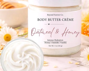 Whipped Body Butter Cream | Non Greasy Whipped Shea Butter  Moisturizer | Mango Butter For Dry Skin Lotion | FREE SHIPPING