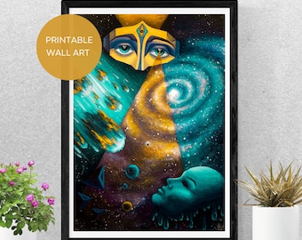 Rashid Johnson God Painting［closed eyes] Rashid Johnson God Painting (closed Eyes) Poster - Etsy
