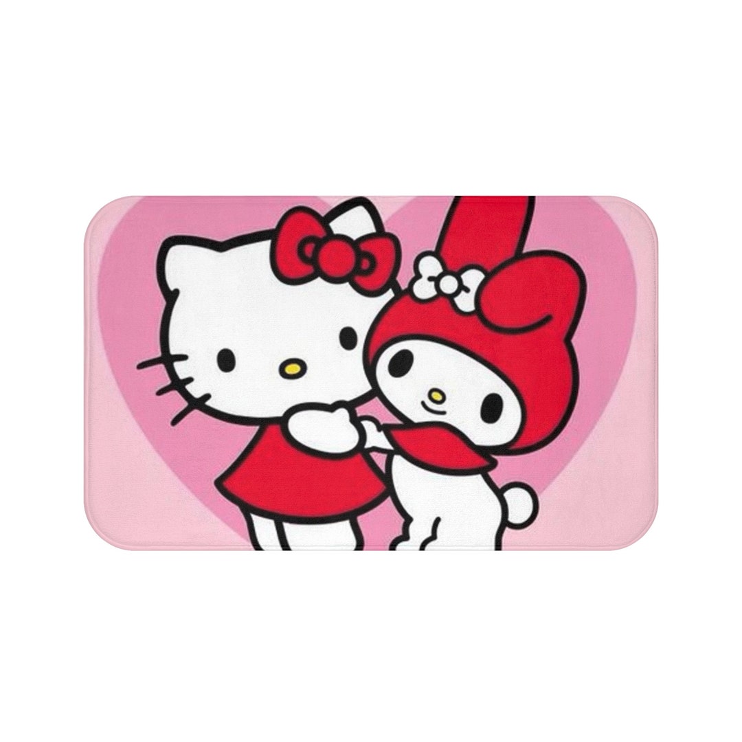 Melody and Hello Kitty Bath Mat - Etsy