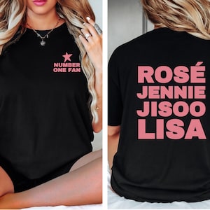 K-Pop Fan Shirt, Korean idol inspired blouse, K-Pop Apparel shirt, K-Pop Outfits, K-Pop Style Zone, K-Pop Queens Tees , Member Name k-pop.
