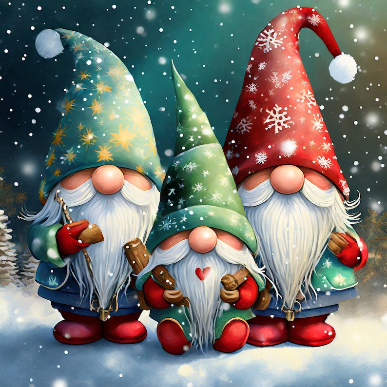 Christmas Gnomes - Etsy