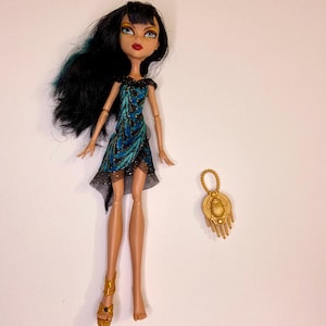 CLEO DE NILE &quot;Frights, Camera, Action!&quot; - Monster High Doll - Used, Incomplete