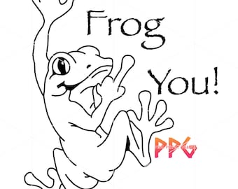 Frog You SVG & PNG