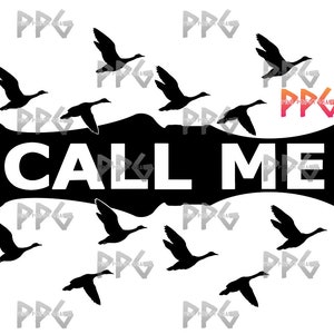 Call Me SVG & PNG