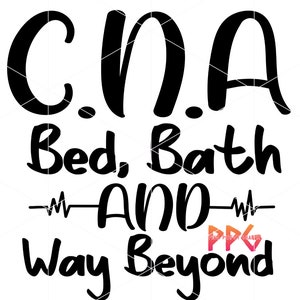 Puede incluir: Gráfico de texto en blanco y negro que dice "C.N.A. Bed, Bath AND Way Beyond".