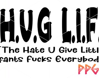 Thug Life SVG & PNG
