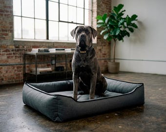 Giant Breed Orthopedic Dog Bed, Heavy Duty Pet Sofa, Washable Furniture Fabric