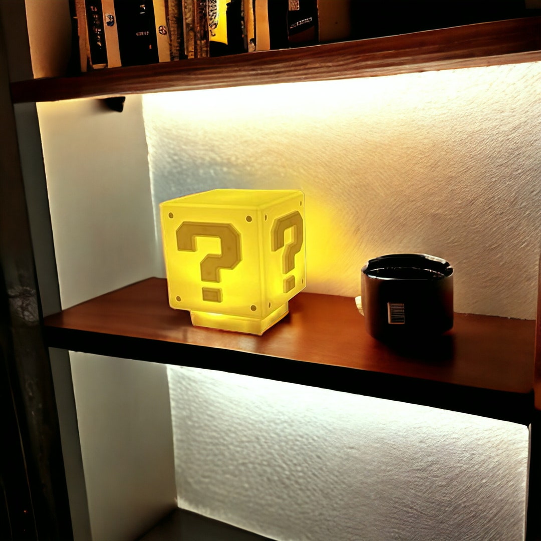 Rechargeable Mario Night Light Super Mario Children's Etsy