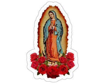 Virgen de Guadalupe Kiss-Cut Stickers