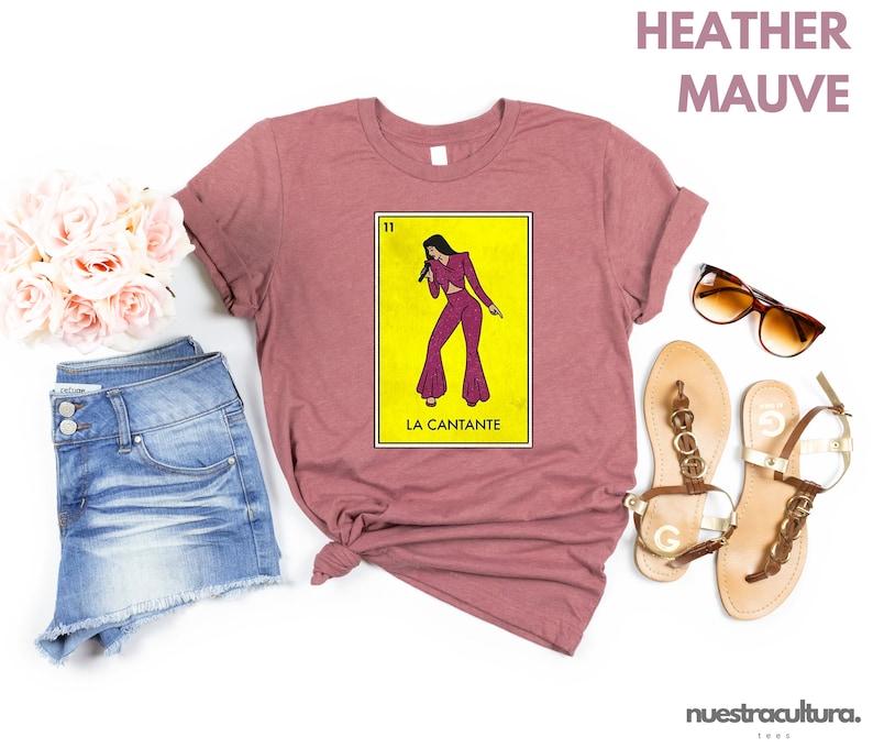 Selena Loteria Inspired Shirt Spanglish Shirt Funny Mexican Shirt Funny