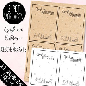 Easter Bunny Greetings Printable PDF Template - Printable Downloadable File - Happy Easter Gift Card - Souvenir - Raysin Gift Idea - Easter Holiday
