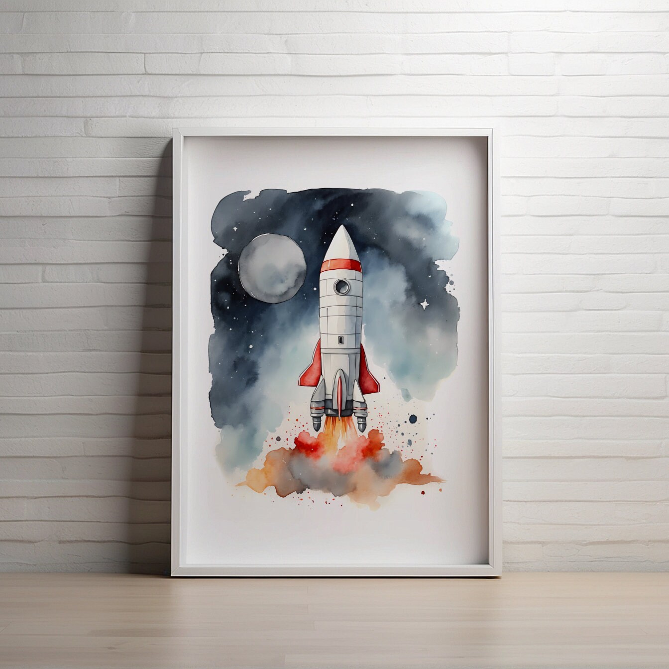 Whimsical Rocketship Printable Art Etsy Whimsical Rocketship Printable Art Etsy