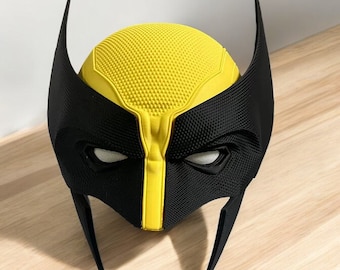 Wolverine Cosplay Helm STL Datei: Tragbares 3D-Modell (Digitaler Download)