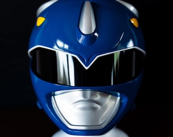 Blue Power Ranger MMPR Wearable Cosplay Helmet