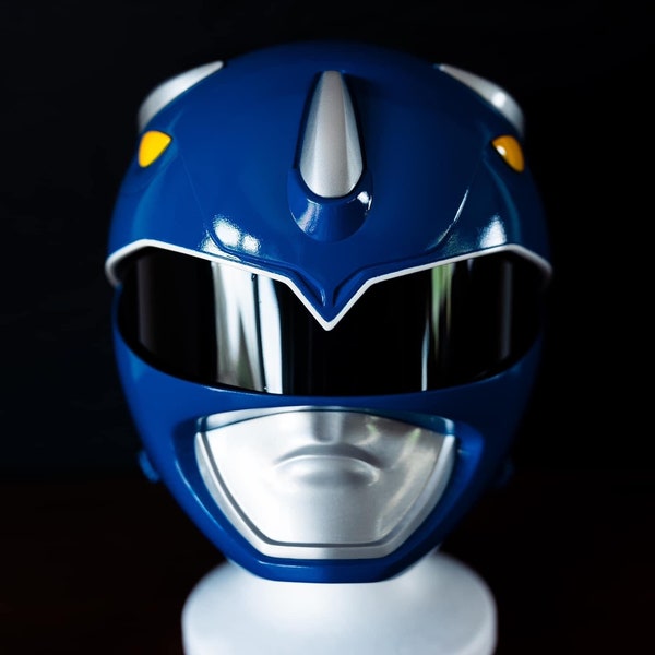 Blue Power Ranger MMPR Wearable Cosplay Helmet