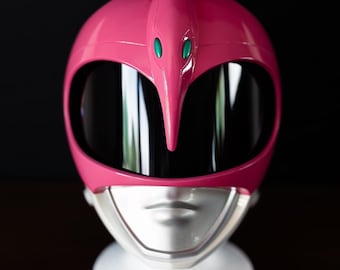 Digital STL file (not a physical item) Pink Power Ranger MMPR Wearable Cosplay Helmet