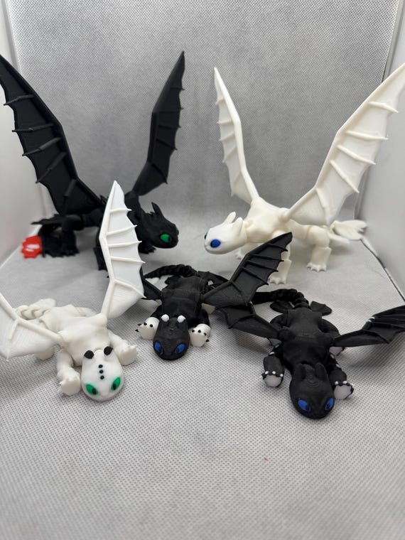 ヒックとドラゴン、ラブブコラボフィギュアセット 新品 未開封 THE MONSTERS How to Train Your Dragon ビッグ