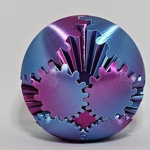 Gear Ball 3D Gear Sphere fidget/decoration