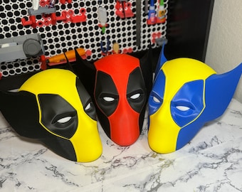 WolverinePool Replica 3D Printed Helmet - Adult Wearable Mask